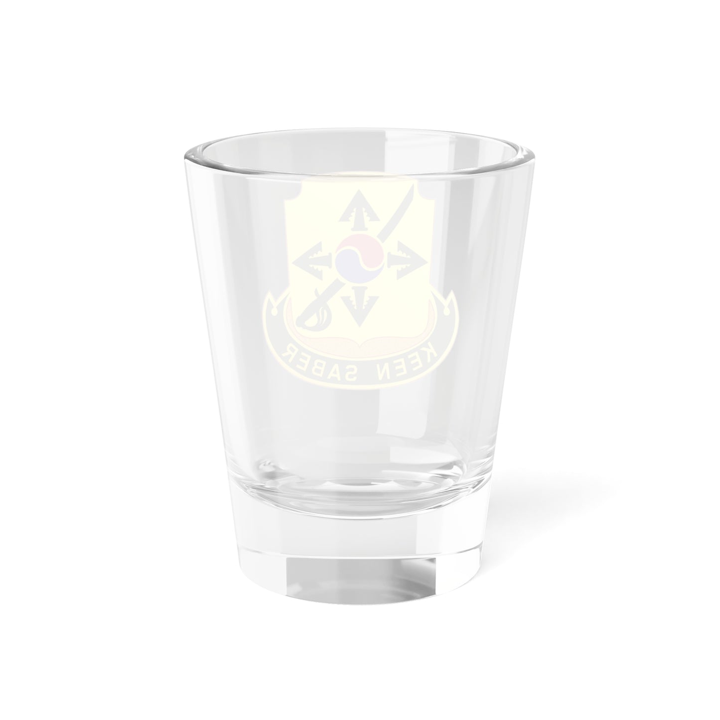 Verre à liqueur du 145e régiment de cavalerie (armée américaine) 1,5 oz