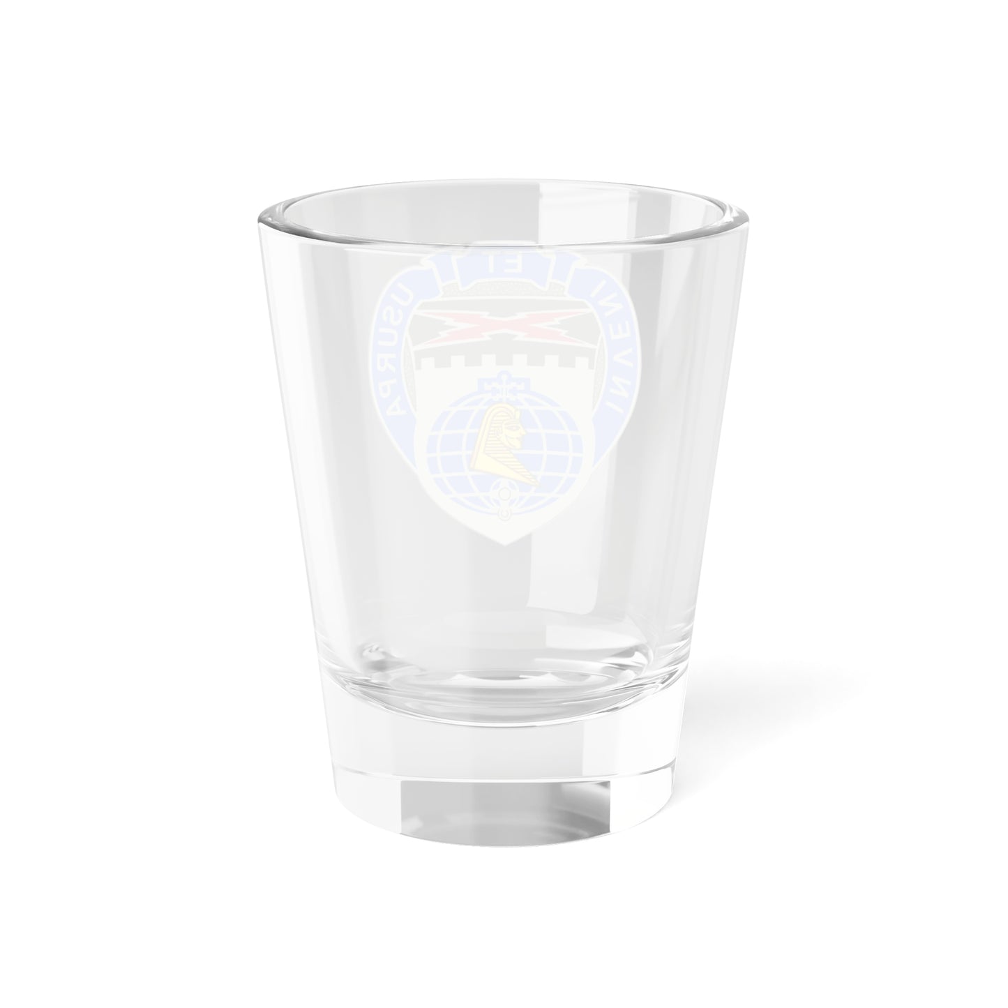 Verre à liqueur du bataillon de renseignement militaire 338 (armée américaine) 1,5 oz