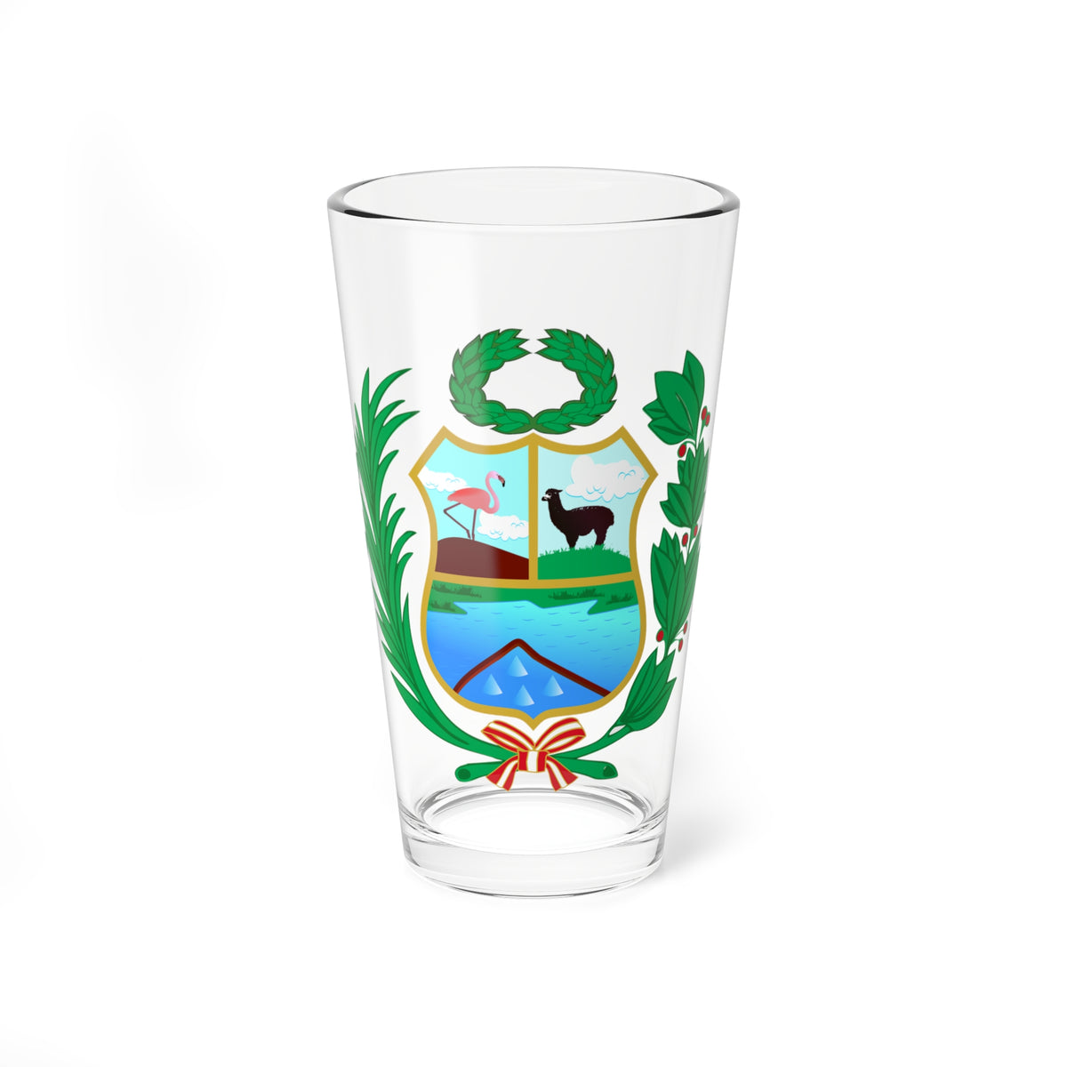 Escudo Salinas Huito (Peru) (Coat of Arms) Pint Glass 16oz