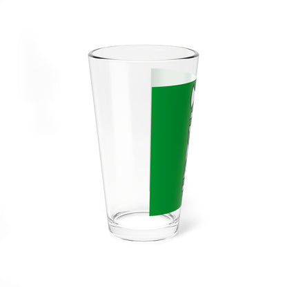 Flag of Canton of Sankt Gallen 2011 (Switzerland) Pint Glass 16oz