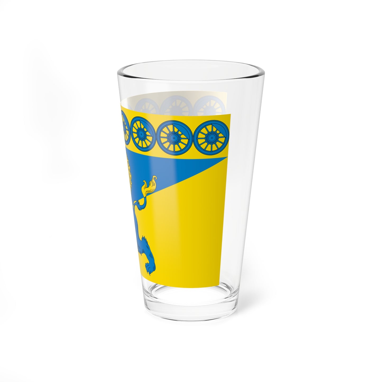 Flag of Lyuban Leningrad Oblast (Russia) Pint Glass 16oz