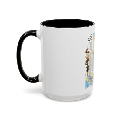 Canada - British Columbia, Alberta & Yukon 2 (1978) (Map) Accent Coffee Mug