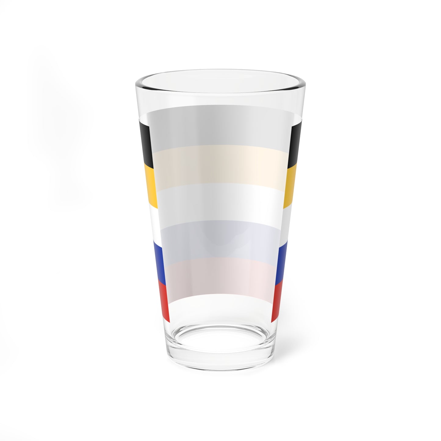 Flag of Russia combined tricolor (Russia) Pint Glass 16oz