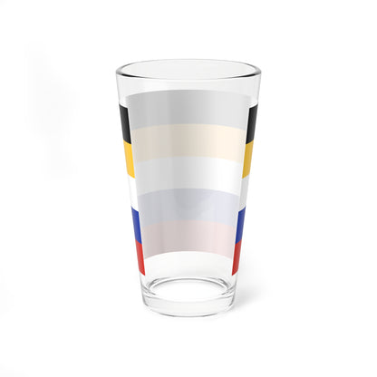 Flag of Russia combined tricolor (Russia) Pint Glass 16oz