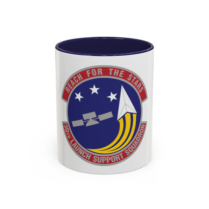 30th Launch Support Squadron (U.S. Air Force) Accent Coffee Mug