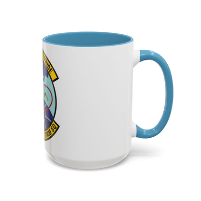 644th Combat Communications Squadron (U.S. Air Force) Accent Coffee Mug
