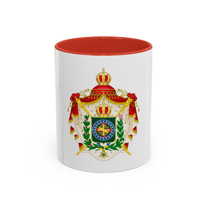 Coat of arms of the Empire of Brazil - Accent Coffee Mug