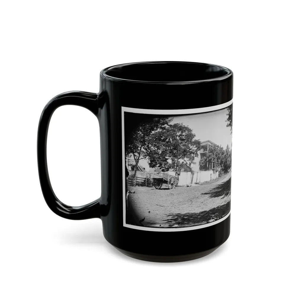 Fauquier Sulphur Springs, Va. Hotel (U.S. Civil War) Black Coffee Mug-Go Mug Yourself