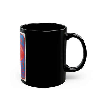 Bo Diddley Poster (Music Poster) Black Coffee Mug-Go Mug Yourself