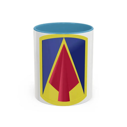 177th Armored Brigade 2 (U.S. Army) Accent Coffee Mug 11oz Light Blue - Go Mug Yourself