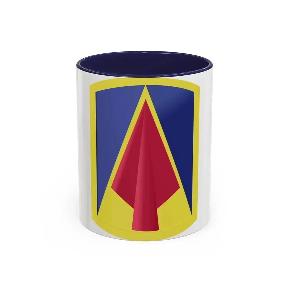 177th Armored Brigade 2 (U.S. Army) Accent Coffee Mug 11oz Navy - Go Mug Yourself