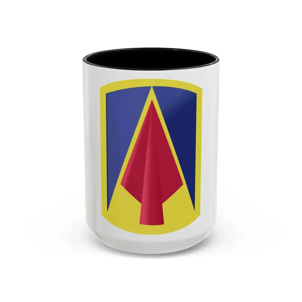 177th Armored Brigade 2 (U.S. Army) Accent Coffee Mug 15oz Black - Go Mug Yourself