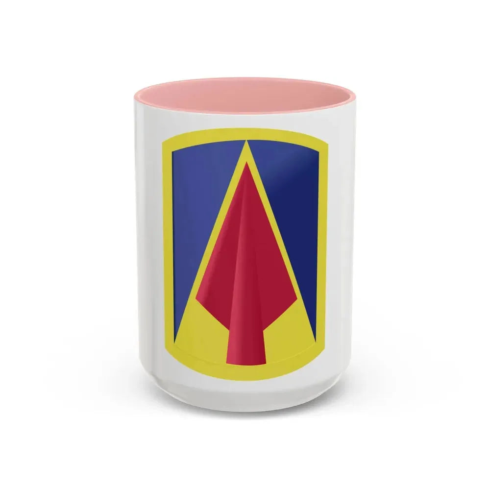 177th Armored Brigade 2 (U.S. Army) Accent Coffee Mug 15oz Pink - Go Mug Yourself