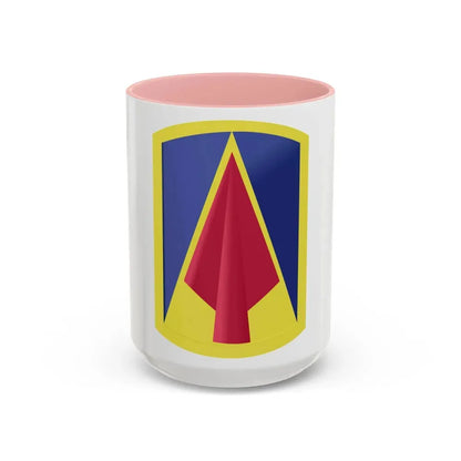177th Armored Brigade 2 (U.S. Army) Accent Coffee Mug 15oz Pink - Go Mug Yourself