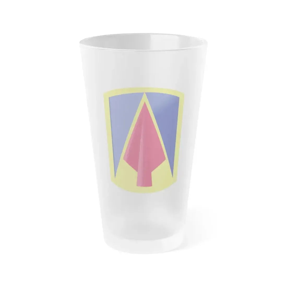 177th Armored Brigade 2 (U.S. Army) Frosted Pint Glass 16oz Default Title - Go Mug Yourself