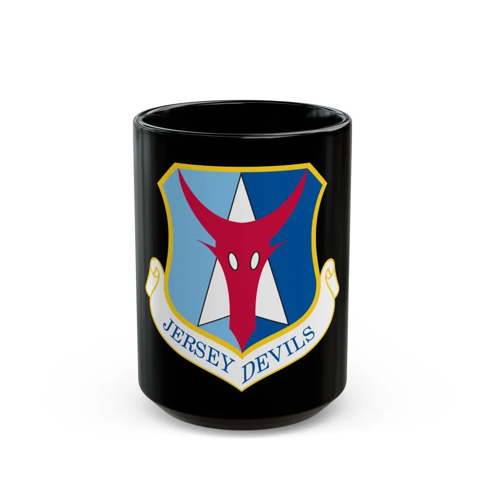 177th Fighter Wing (U.S. Air Force) Black Coffee Mug-15oz-Go Mug Yourself