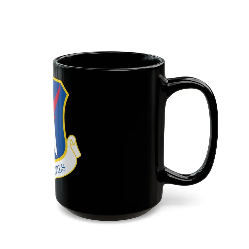 177th Fighter Wing (U.S. Air Force) Black Coffee Mug-Go Mug Yourself