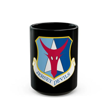 177th Fighter Wing (U.S. Air Force) Black Coffee Mug 15oz - Go Mug Yourself