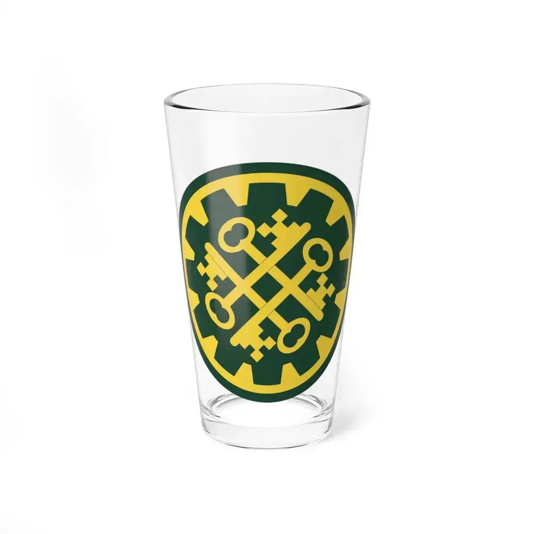 177th Military Police Brigade (U.S. Army) Pint Glass 16oz 16oz - Go Mug Yourself