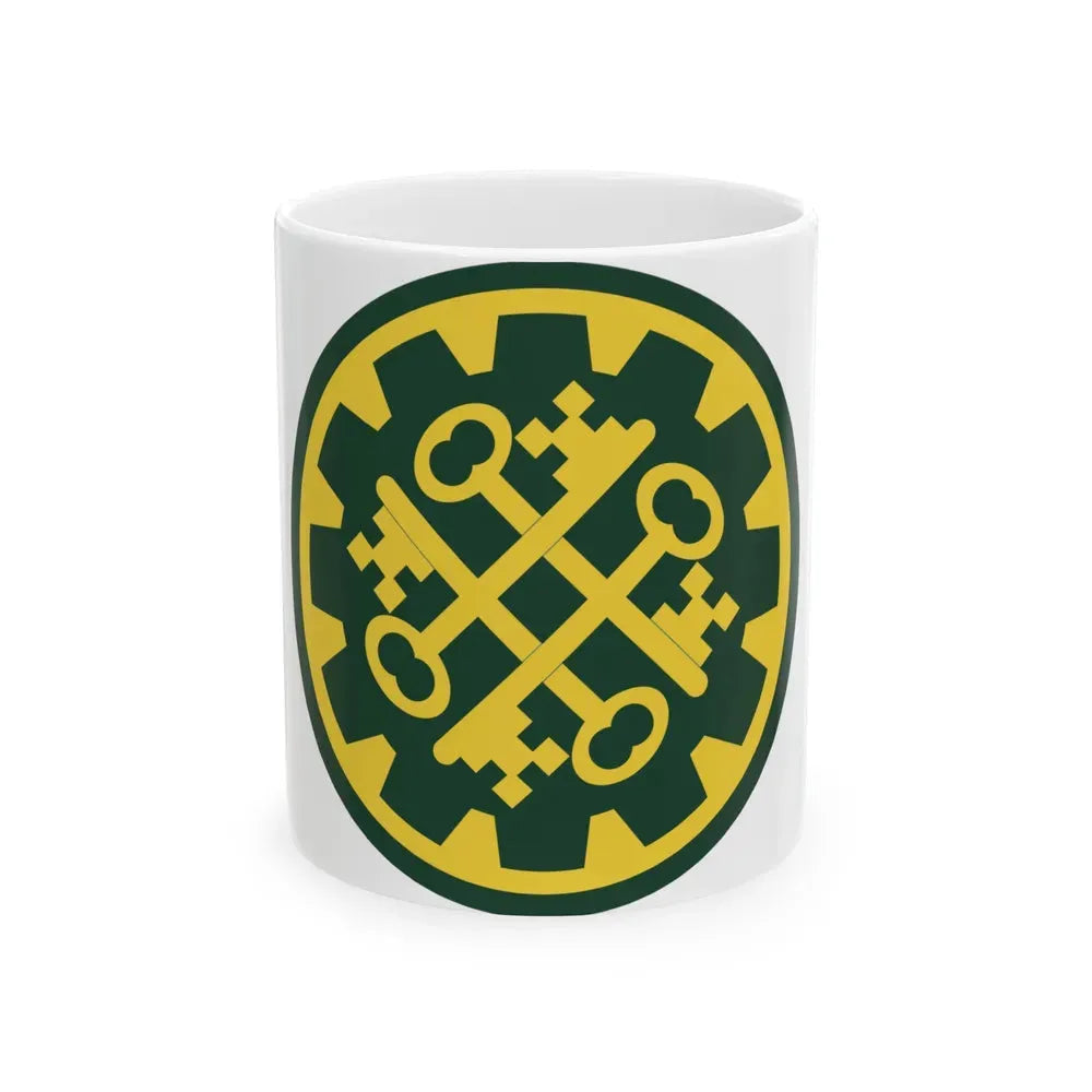 177th Military Police Brigade (U.S. Army) White Coffee Mug 11oz - Go Mug Yourself