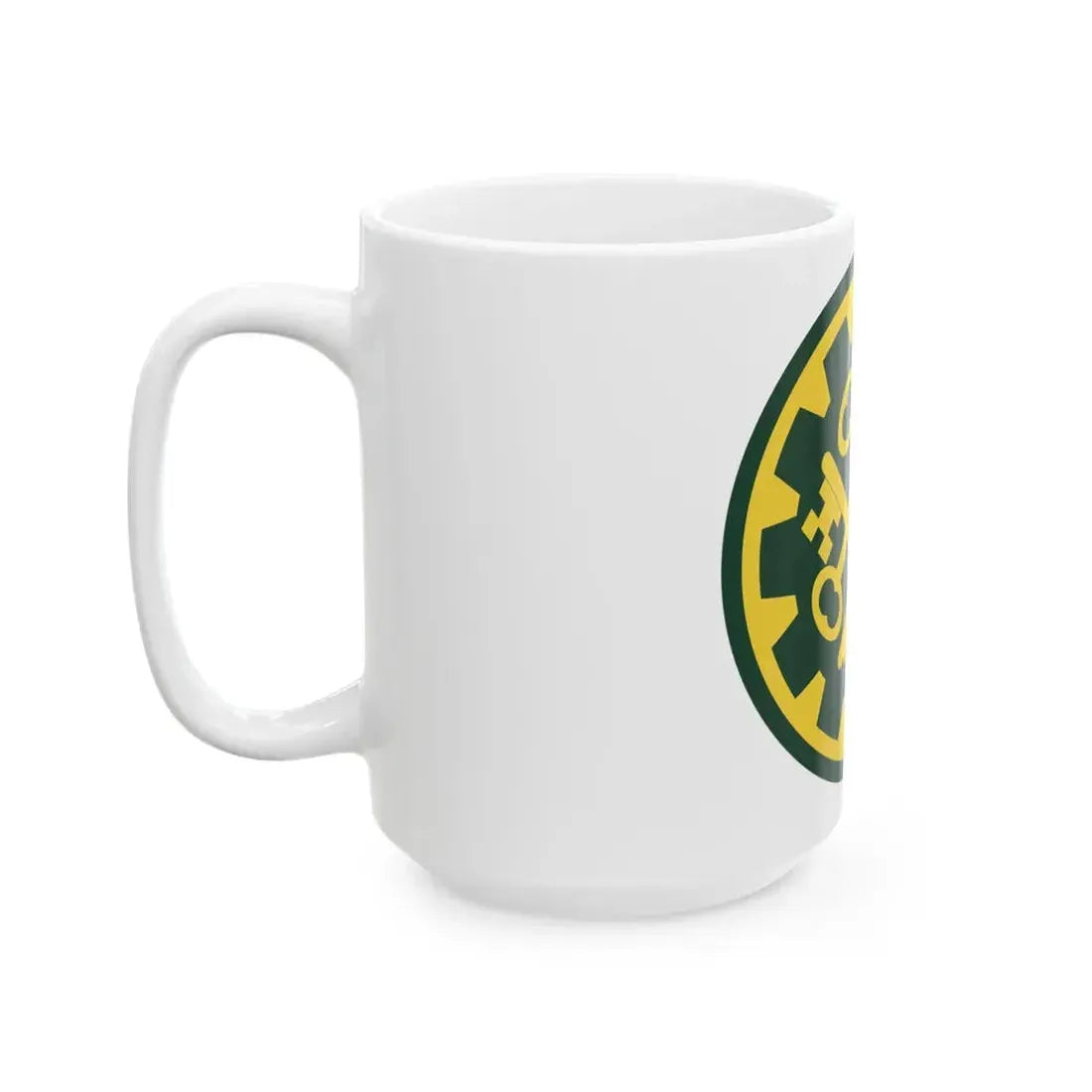 177th Military Police Brigade (U.S. Army) White Coffee Mug - Go Mug Yourself