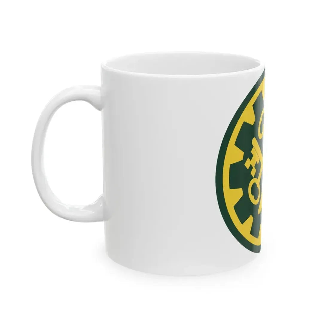 177th Military Police Brigade (U.S. Army) White Coffee Mug - Go Mug Yourself