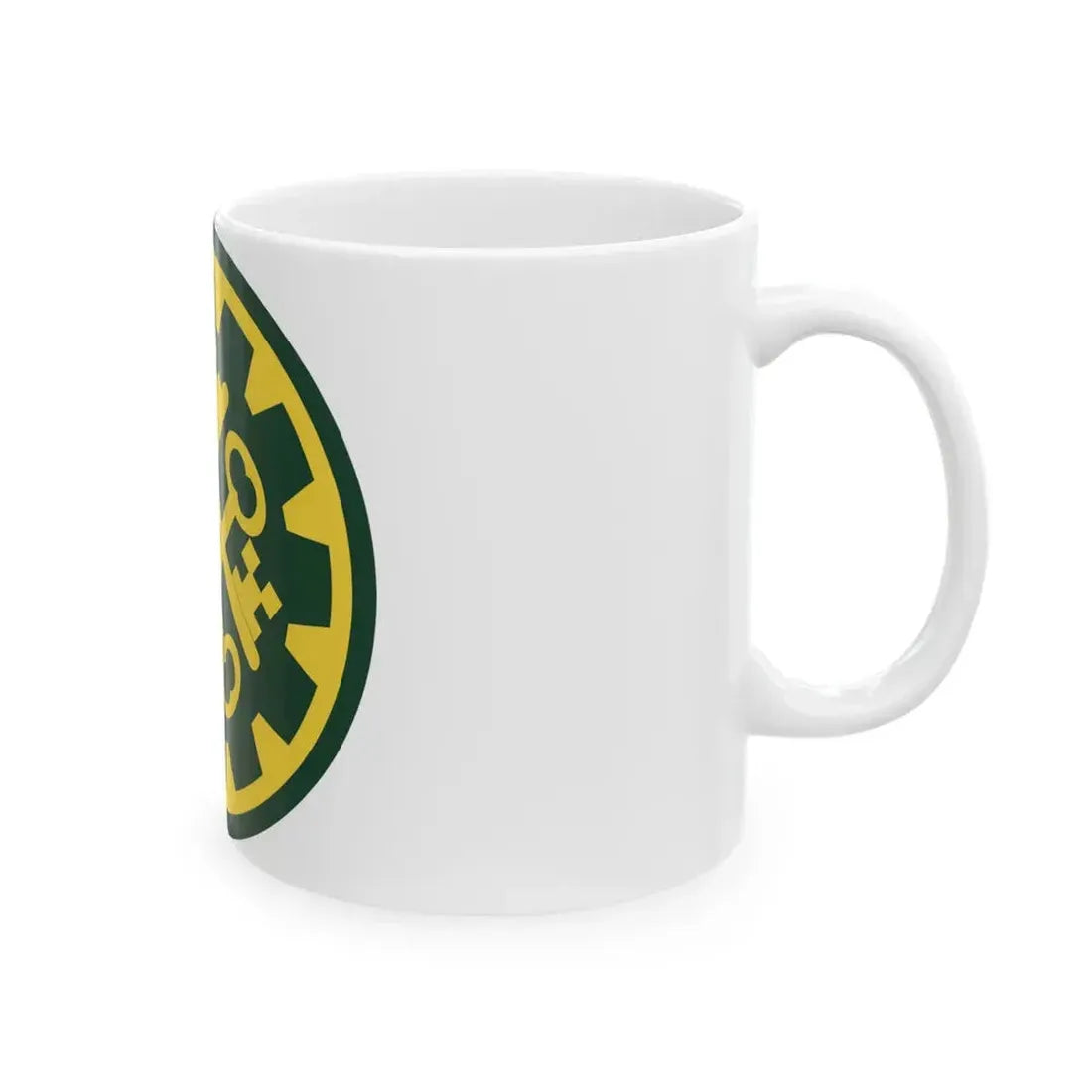 177th Military Police Brigade (U.S. Army) White Coffee Mug - Go Mug Yourself