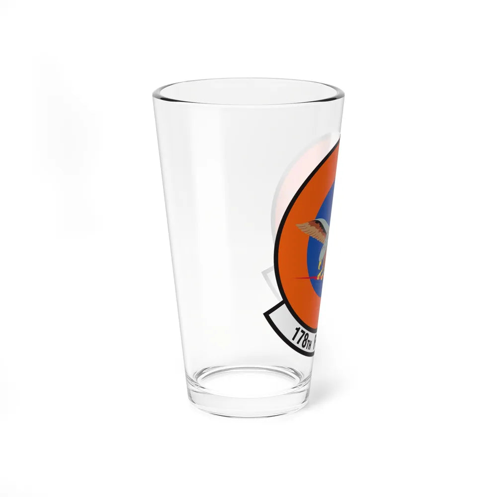 178 Fighter Squadron (U.S. Air Force) Pint Glass 16oz-Go Mug Yourself