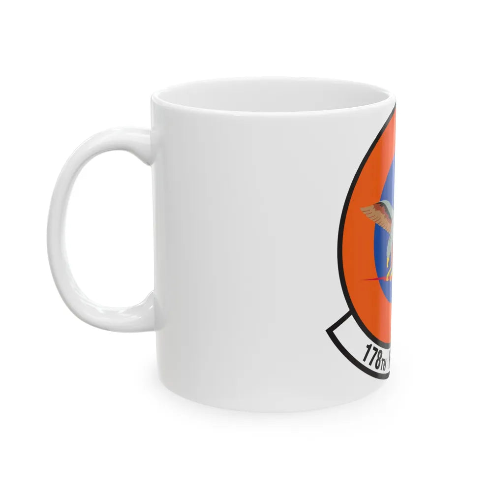 178 Fighter Squadron (U.S. Air Force) White Coffee Mug-Go Mug Yourself