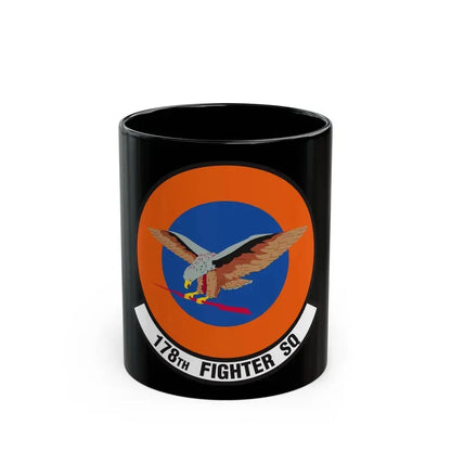 178 Fighter Squadron (U.S. Air Force) Black Coffee Mug 11oz - Go Mug Yourself