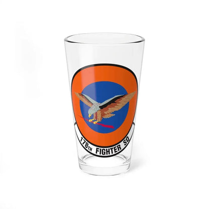 178 Fighter Squadron (U.S. Air Force) Pint Glass 16oz 16oz - Go Mug Yourself