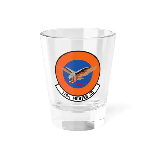 178 Fighter Squadron (U.S. Air Force) Shot Glass 1.5oz 1.5oz - Go Mug Yourself