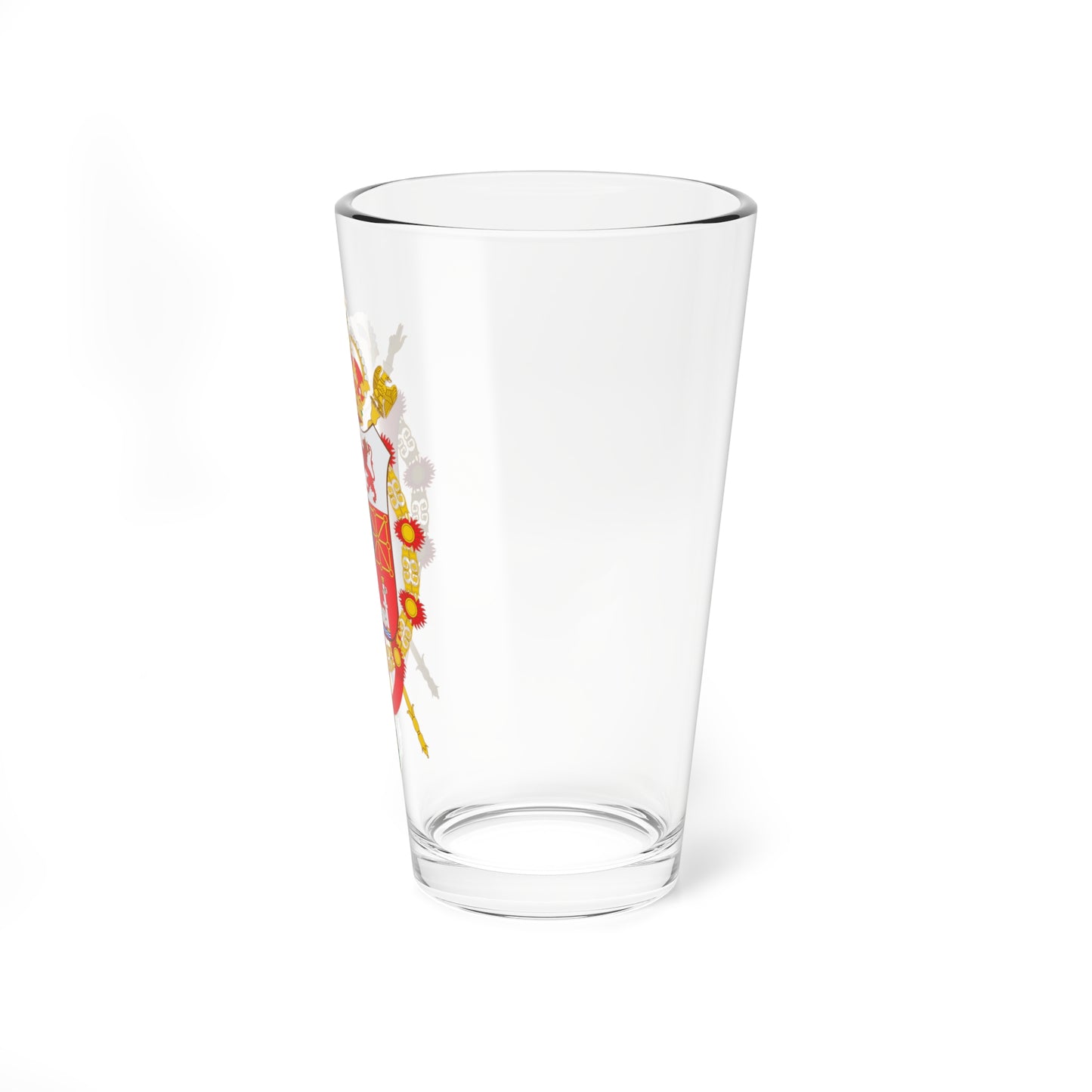 Escudo de armas de José I Toison Legion de Honor y Cetros (Spain) (Coat of Arms) Pint Glass 16oz