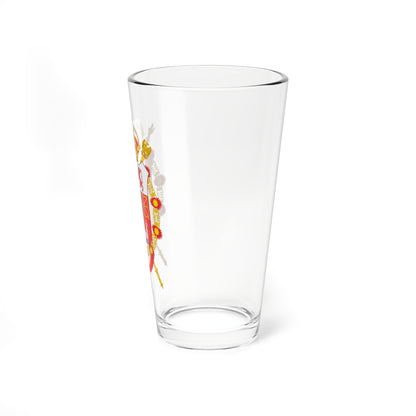 Escudo de armas de José I Toison Legion de Honor y Cetros (Spain) (Coat of Arms) Pint Glass 16oz