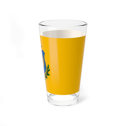 Flag of Gorcsony (Hungary) Pint Glass 16oz