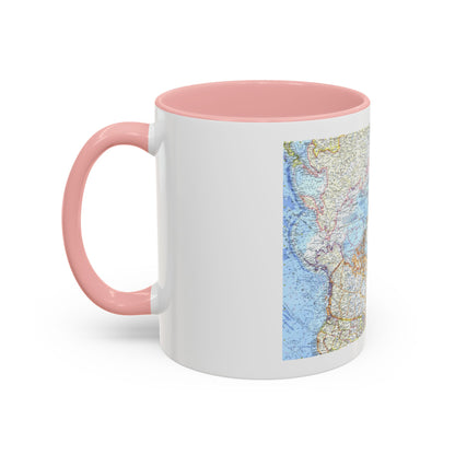 Top Of The World (1965) (Map) Accent Coffee Mug