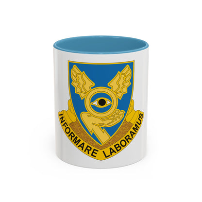 1st Military Intelligence Battalion (U.S. Army) Accent Coffee Mug