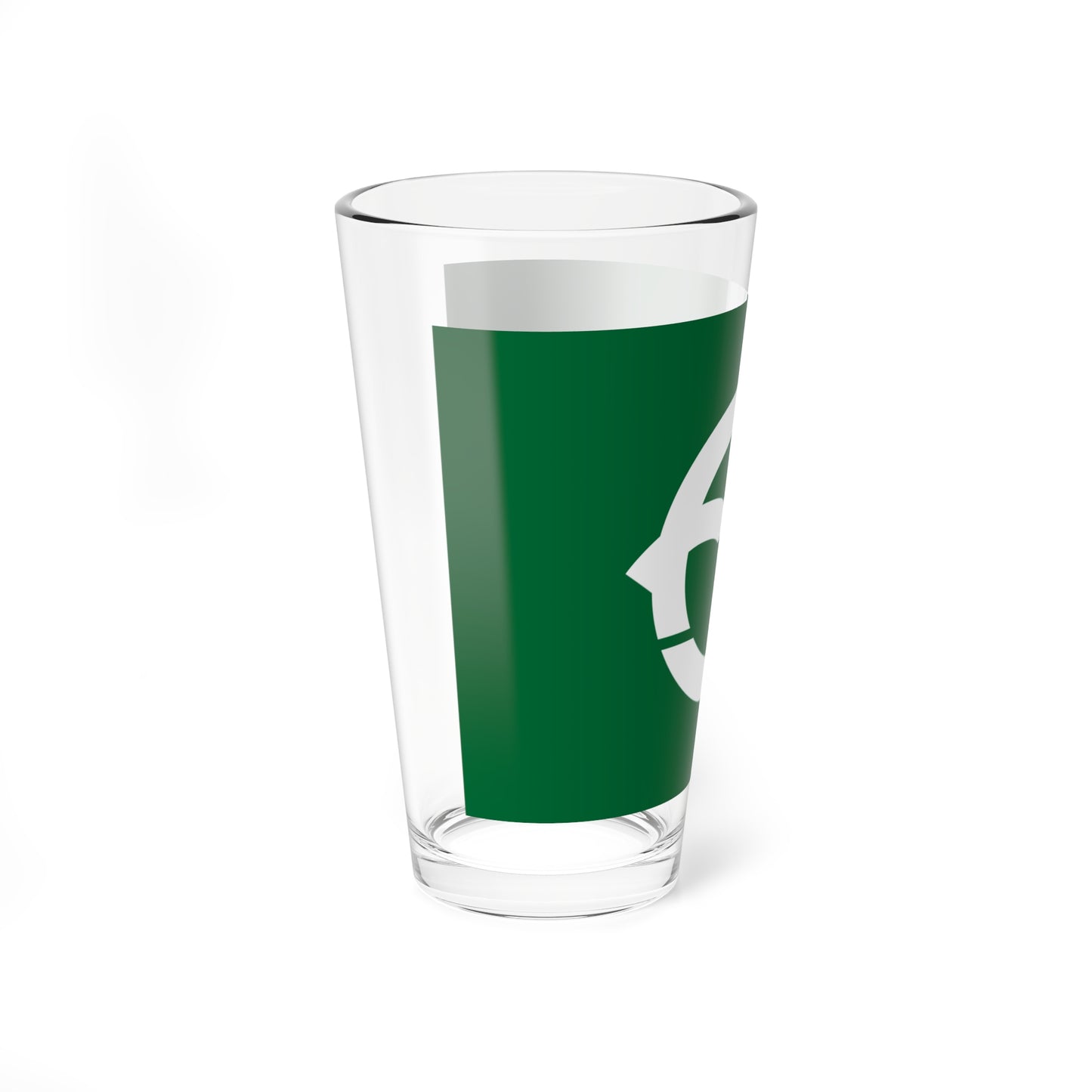 Flag of Kaga Ishikawa 1958-2005 (Japan) Pint Glass 16oz