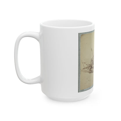 22d New York State Militia Near Harpers Ferry, Va., 1861 I.E.1862 (U.S. Civil War) White Coffee Mug
