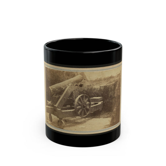 Quaker Gun Mounted On Bluff Of Port Hudson, La. (U.S. Civil War) Black Coffee Mug