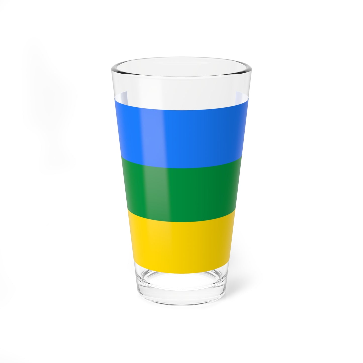 Flag of Sladkovsky rayon Tyumen oblast 2003 (Russia) Pint Glass 16oz
