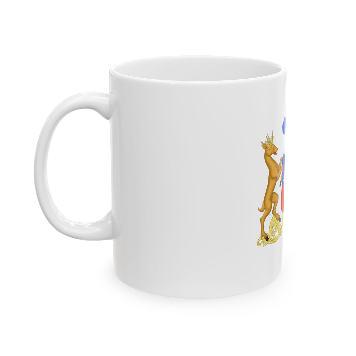 Coat of Arms of Chile (1834-1920) - White Coffee Mug