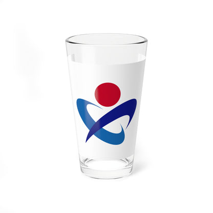 Flag of Fukaya Saitama (Japan) Pint Glass 16oz