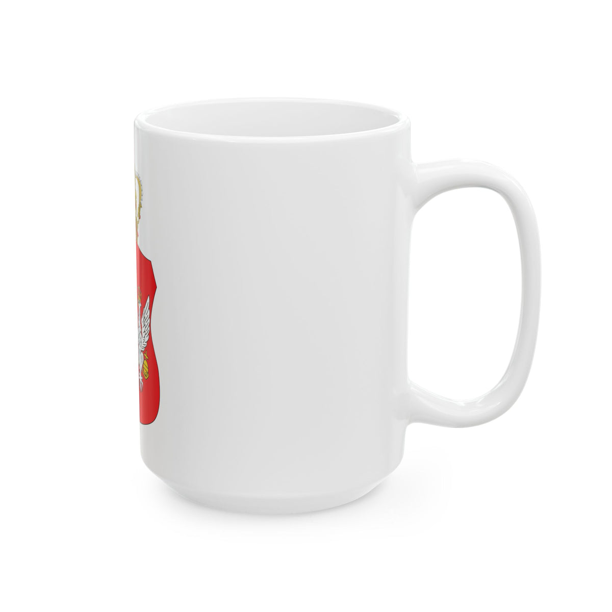 Coat of Arms of Duchy of Warsaw - White Coffee Mug