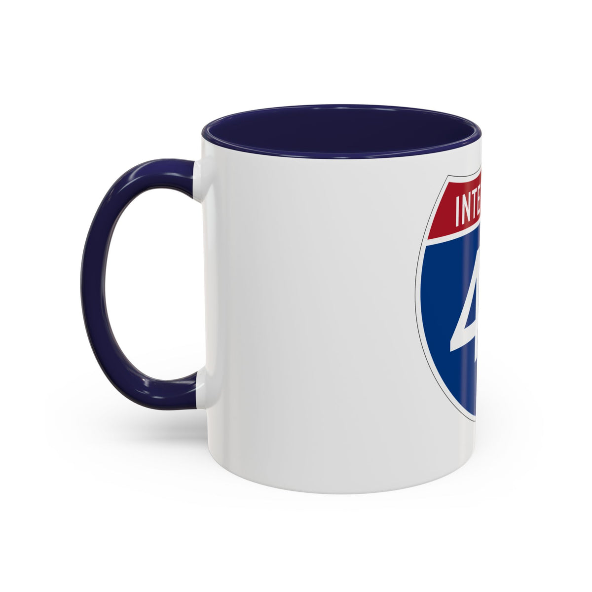 Interstate 43 (U.S. Highways) Accent Coffee Mug
