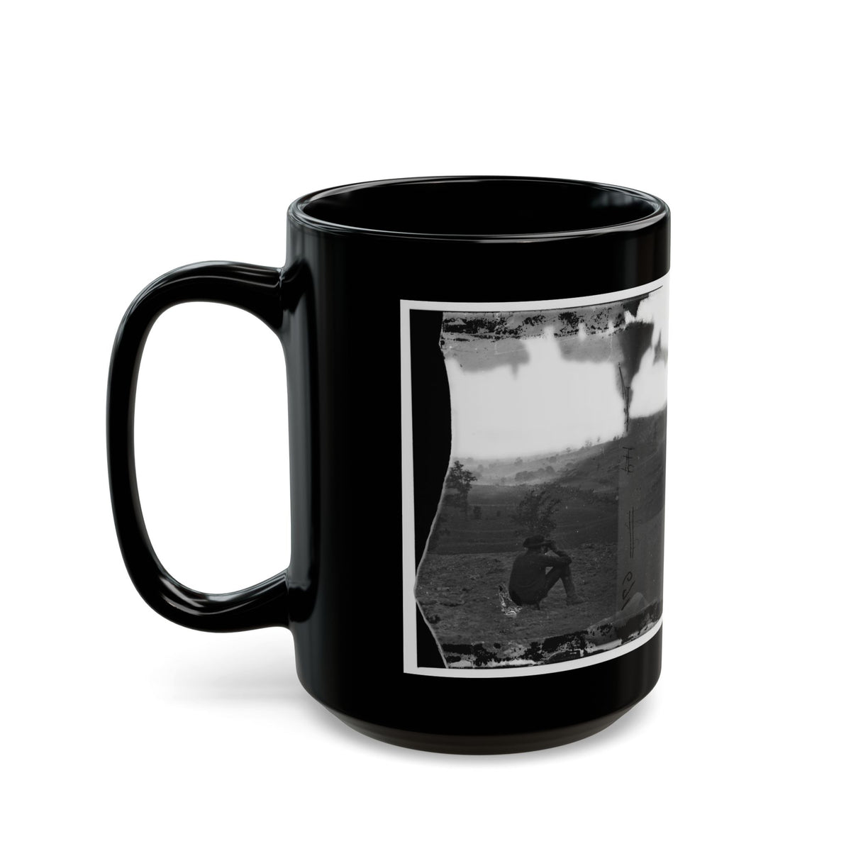 Antietam, Md. Battlefield On The Day Of I.E. After The Battle (U.S. Civil War) Black Coffee Mug