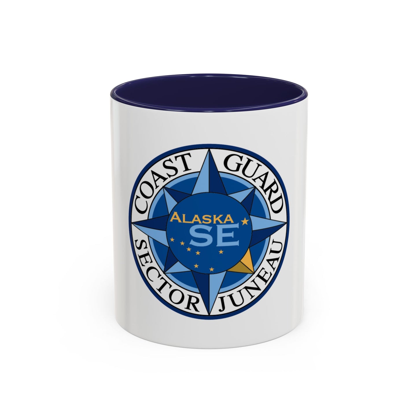 USCG Sector Juneau (U.S. Coast Guard) Accent Coffee Mug