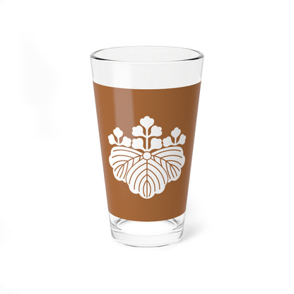 Flag of the Uesugi Lords of Yonezawa in Dewa Province B (Japan) Pint Glass 16oz