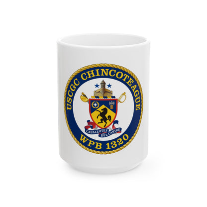 USCGC Chincoteague WPB 1320 (U.S. Coast Guard) White Coffee Mug