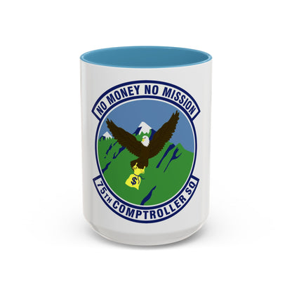 75th Comptroller Squadron (U.S. Air Force) Accent Coffee Mug